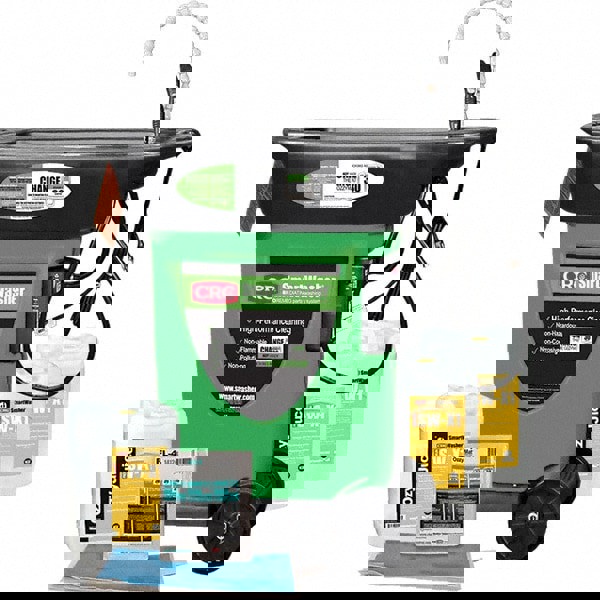 Mobile Parts Washer Kit: 15 gal, Free Standing